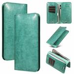 PU Flip Double Phone Card Slot Case, Size:17 x 9.5cm(Green)