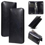 PU Flip Double Phone Card Slot Case, Size:19 x 11cm(Blue)