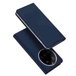 For Xiaomi 15 Ultra DUX DUCIS Skin Pro Series Flip Leather Phone Case(Blue)