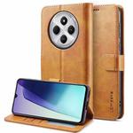 For Redmi A4 5G LC.IMEEKE Calf Texture Leather Phone Case(Brown)