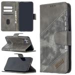 For Huawei P40 Lite Matching Color Crocodile Texture Horizontal Flip PU Leather Case with Wallet & Holder & Card Slots(Grey)