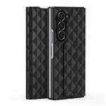 For Samsung Galaxy Z Fold6 5G DUX DUCIS Fitt Series TPU + PU Texture Full Cover Phone Case(Black)