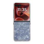 For Motorola Razr 60 Ultra Pearlescent Shell Texture Phone Case(White)