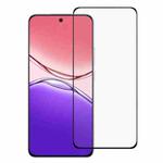 For OPPO A5 Pro 5G Full Glue 9H HD 3D Curved Edge Tempered Glass Film(Black)