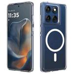 For Motorola Edge 60 / 60s / 60 Fusion MagSafe Clear Acrylic PC Hybrid TPU Phone Case(Transparent)