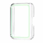 For Samsung Galaxy Watch Fit3 Luminous Hollow PC Watch Protective Case(Green)