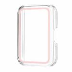 For Samsung Galaxy Watch Fit3 Luminous Hollow PC Watch Protective Case(Pink)