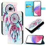 For Samsung Galaxy Xcover 4s 3D Painting Horizontal Flip Leather Phone Case(Color Drop Wind Chimes)