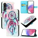 For Samsung Galaxy M56 5G 3D Painting Horizontal Flip Leather Phone Case(Color Drop Wind Chimes)