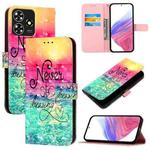 For ZTE Blade A73 4G 3D Painting Horizontal Flip Leather Phone Case(Chasing Dreams)