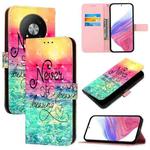 For ZTE Blade A73 5G 3D Painting Horizontal Flip Leather Phone Case(Chasing Dreams)