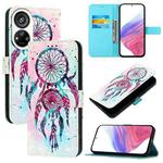 For ZTE Blade V40s 3D Painting Horizontal Flip Leather Phone Case(Color Drop Wind Chimes)