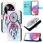 For ZTE Blade A75 5G / Nubia Focus 3D Painting Horizontal Flip Leather Phone Case(Color Drop Wind Chimes)