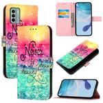 For Nokia G22 3D Painting Horizontal Flip Leather Phone Case(Chasing Dreams)