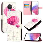 For Nokia 6.3 / G20 / G10 3D Painting Horizontal Flip Leather Phone Case(Flower)