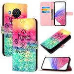 For Nokia X20 / X10 3D Painting Horizontal Flip Leather Phone Case(Chasing Dreams)