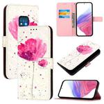 For Nokia XR20 3D Painting Horizontal Flip Leather Phone Case(Flower)