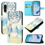 For Sony Xperia 5 IV 3D Painting Horizontal Flip Leather Phone Case(Dream Wind Chimes)