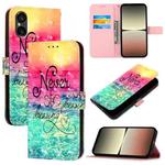 For Sony Xperia 5 V 3D Painting Horizontal Flip Leather Phone Case(Chasing Dreams)