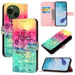 For Sharp Aquos 9 3D Painting Horizontal Flip Leather Phone Case(Chasing Dreams)