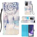 For Samsung Galaxy Note20 Ultra 3D Painting Horizontal Flip Leather Case with Holder & Card Slot & Wallet & Lanyard(Fantasy Wind Chimes)