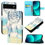 For Google Pixel 6 3D Painting Horizontal Flip Leather Phone Case(Dream Wind Chimes)