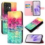 For Itel P55+ 3D Painting Horizontal Flip Leather Phone Case(Chasing Dreams)