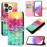 For Itel A50 3D Painting Horizontal Flip Leather Phone Case(Chasing Dreams)