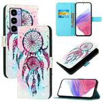For itel City 100 3D Painting Horizontal Flip Leather Phone Case(Color Drop Wind Chimes)