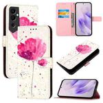 For Tecno Pova Neo 2 3D Painting Horizontal Flip Leather Phone Case(Flower)