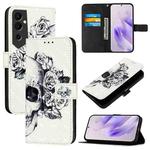 For Tecno Pova Neo 2 3D Painting Horizontal Flip Leather Phone Case(Skull)