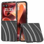 For Motorola Razr 60 Ultra Galactic Pattern Protective Phone Case(Grey)