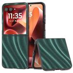 For Motorola Razr 60 Ultra Galactic Pattern Protective Phone Case(Green)