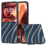 For Motorola Razr 60 Ultra Galactic Pattern Protective Phone Case(Blue)