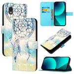 For TCL 201 3D Painting Horizontal Flip Leather Phone Case(Dream Wind Chimes)