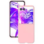 For Motorola Razr 50 Ultra Skin Feel Full Coverage Phone Case(Pink)