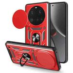 For Xiaomi 15 Ultra Sliding Camera Cover Design TPU Hybrid PC Phone Case(Red)