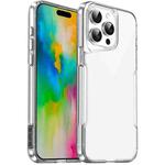 For iPhone 16 Pro Max Acrylic + TPU Transparent Full Coverage Phone Case