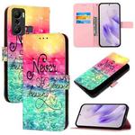 For Infinix Hot 20 Play 3D Painting Horizontal Flip Leather Phone Case(Chasing Dreams)