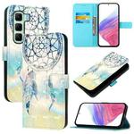 For Infinix Hot 50 4G 3D Painting Horizontal Flip Leather Phone Case(Dream Wind Chimes)