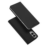 For Samsung Galaxy S25 Edge 5G DUX DUCIS Skin Pro Series Flip Leather Phone Case(Black)