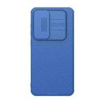 For Samsung Galaxy S24 FE 5G NILLKIN Black Mirror Pro Series Camshield PC Phone Case(Blue)