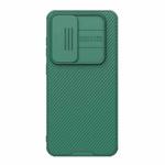 For Samsung Galaxy S24 FE 5G NILLKIN Black Mirror Pro Series Camshield PC Phone Case(Green)