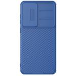 For Samsung Galaxy S25 5G NILLKIN Black Mirror Pro Series Camshield PC Phone Case(Blue)