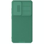 For Samsung Galaxy S25 5G NILLKIN Black Mirror Pro Series Camshield PC Phone Case(Green)