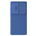 For Samsung Galaxy S25 Ultra 5G NILLKIN Black Mirror Pro Series Camshield PC Phone Case(Blue)