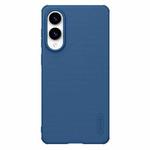 For Samsung Galaxy S25 Edge 5G NILLKIN Frosted Shield Pro PC + TPU Phone Case(Blue)