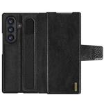 For Samsung Galaxy Z Fold7 5G NILLKIN Ogg Leather Phone Case(Black)