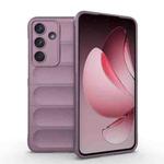 For Samsung Galaxy S25 FE 5G Magic Shield TPU + Flannel Phone Case(Purple)