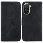 For Redmi A5 4G 173.3mm Little Tiger Embossed Leather Phone Case(Black)